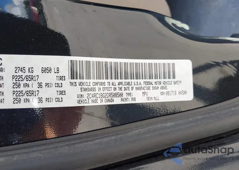 2013 Chrysler Town & Country Touring from USA, damaged, VIN 2C4RC1BG2DR508500